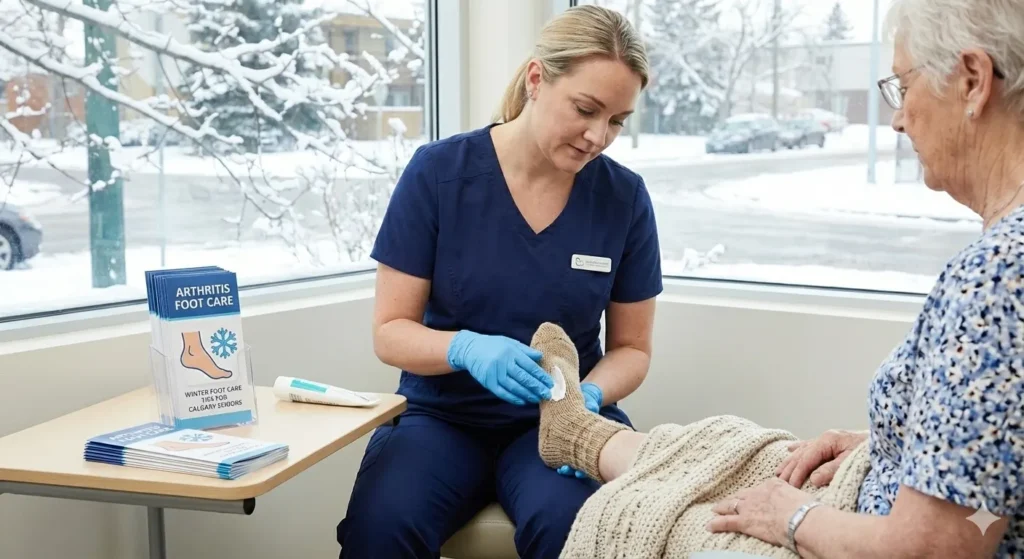 Arthritis Foot Care Winter Foot Care Tips for Calgary Seniors