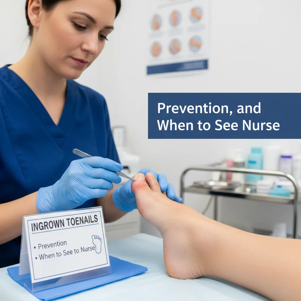 Ingrown Toenails: Prevention, and When to See a Nurse