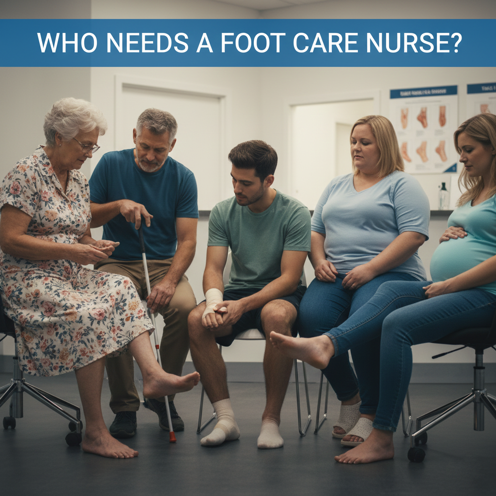 Who Needs a Foot Care Nurse